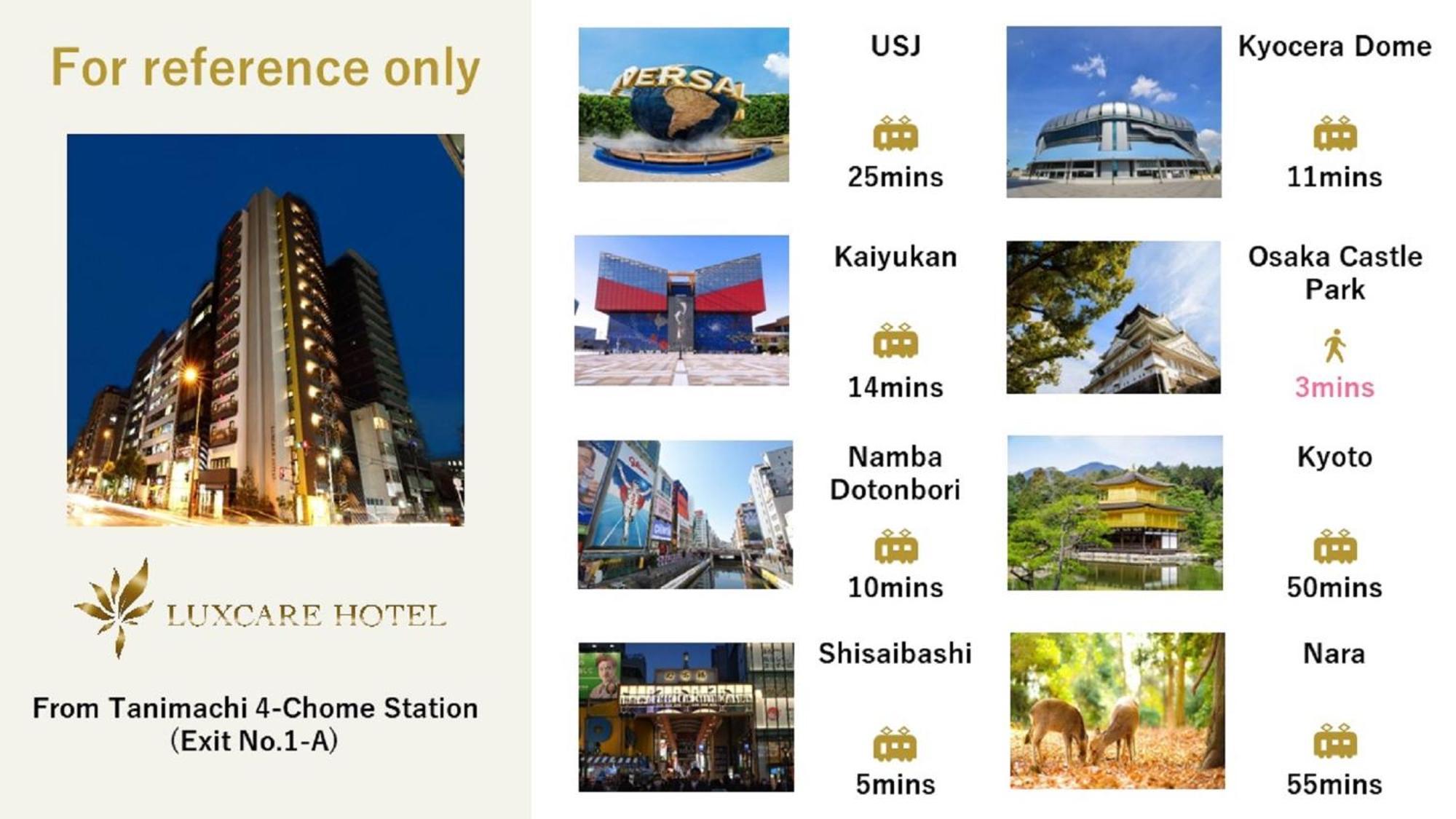Luxcare Hotel Osaka Ngoại thất bức ảnh